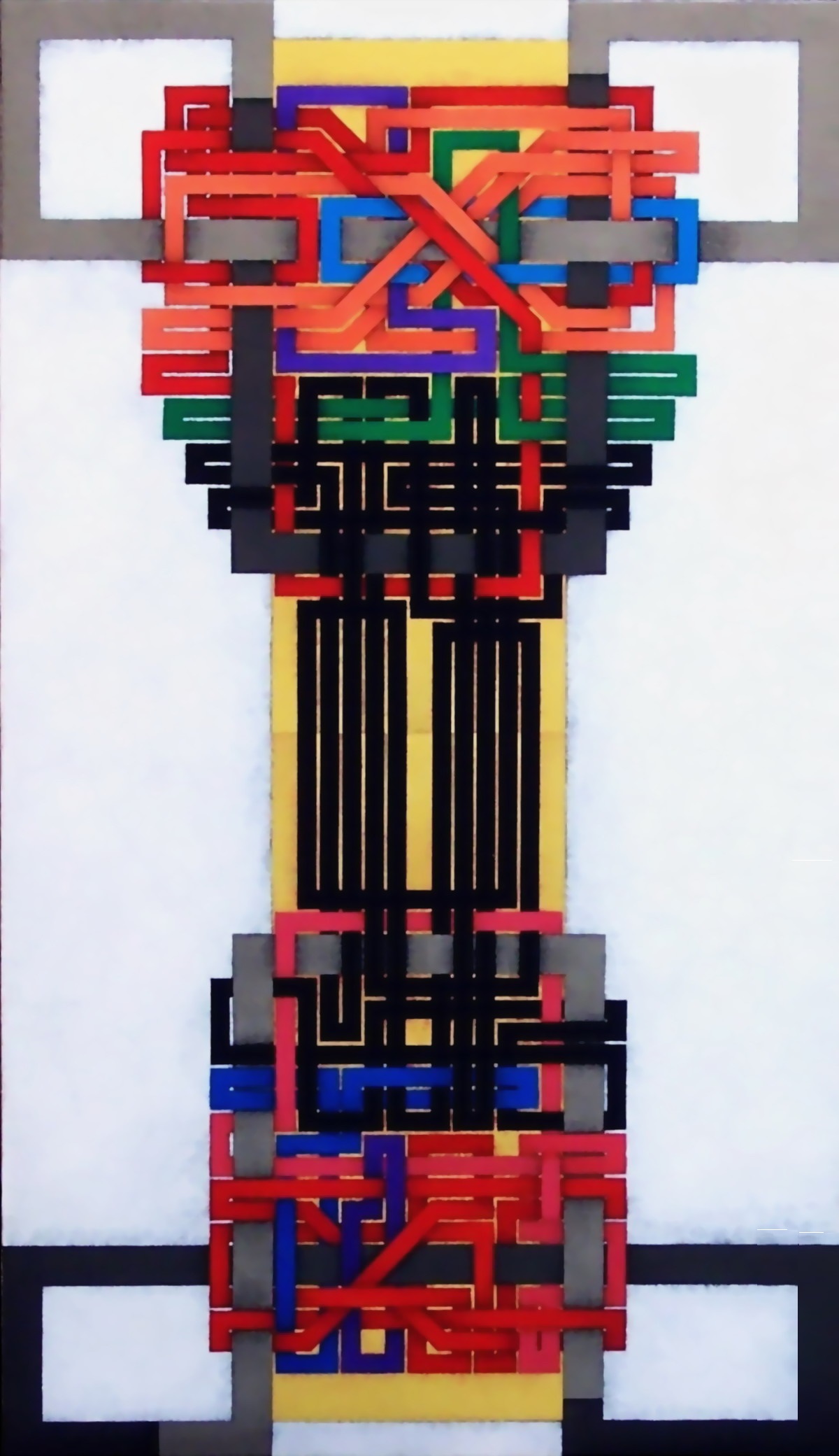 2008-CHIP 3, acrylic color on canvas, 40x70 cm