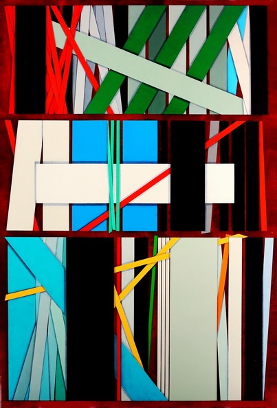 ROMANZA,  Prestissimo, con brio, 80x120 cm, Acrylic color on linen canvas