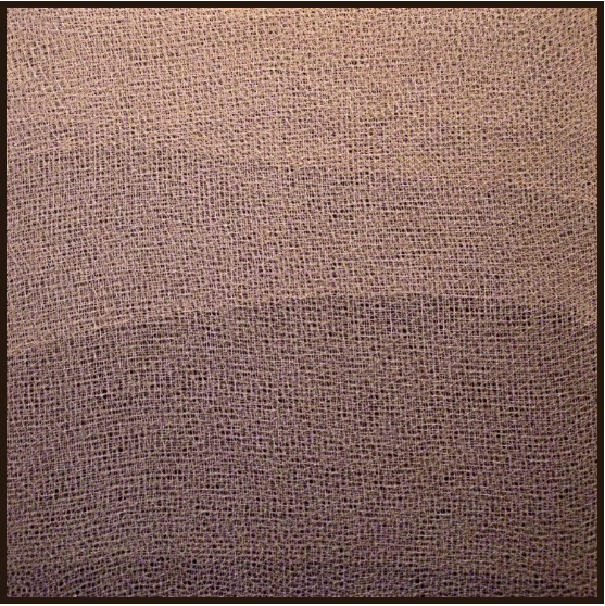 1976, territory, cm 80x80, fishing nets on canvas