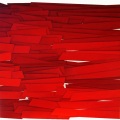 Barricade, 80x80 cm, acrylic color on canvas